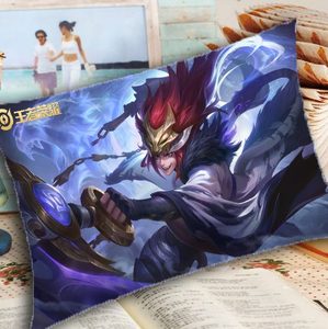 王者新皮肤朱雀志百里守约白虎志玄策长抱枕睡枕靠背礼物等图定制