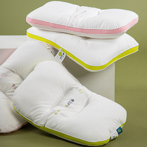 自然醒三防速干护净枕芯防水防油防污洁净吸湿排汗零压力护颈枕头