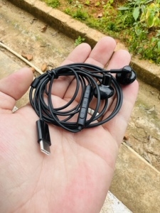 smartisan锤子s10半入耳式畅听耳机type-c接口耳机s102心动版