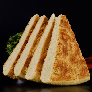 甘肃特产小吃陕西锅盔手工饼子大饼糕点甘谷馍馍点心烧饼零食烙饼