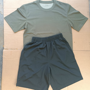 际华3543体能服短袖男户外透气速干夏季训练t恤吸汗圆领衫套装