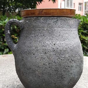 591人付款天猫钢板铁勺漏勺铁瓢大铁勺户外锅清理下水道淤泥挖泥土