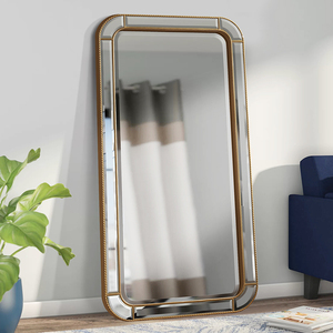 大壁镜子装饰花