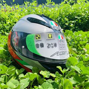 agv贝纳利限量版联名头盔摩托车骑行盔进口男女 四季通用通勤全盔
