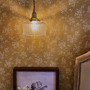现货瑞典原装进口壁纸Hip rose 复古美式乡村玫瑰花卧室客厅壁纸