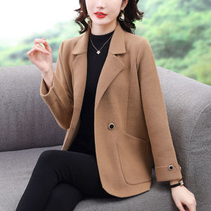 双面羊绒外衣女