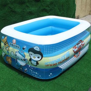 海底小纵队充气游泳池室外幼儿童宝宝泳池加厚气垫大人大型戏水池