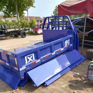 汽车农用车配件三轮车蓝色黄色自卸后门两侧车门大板运费到付