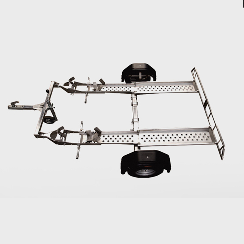 拖车救援车架恒泰摩托车拖挂车宝马重机车小拉后挂式单双拖牵引