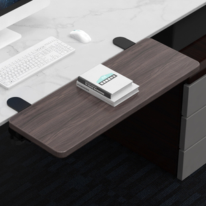 桌面延长板可折叠延伸扩展板免打孔支架办公电脑桌子加长加宽接板