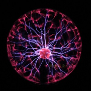 触摸感应离子静电球闪电辉光球水晶魔法炫酷电磁球创意玩具电流灯