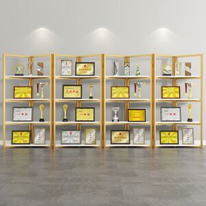 荣誉墙陈列架展架合格证荣誉证书展示架多功能落地奖杯奖牌展厅