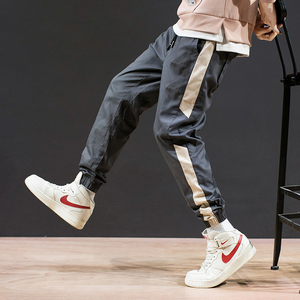 aj裤子男夏季韩版潮流束脚卫裤薄款宽松大码运动裤男士休闲长裤
