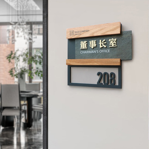办公室门牌订制门牌标识牌创意可更换科室牌会议室牌公司门牌定制