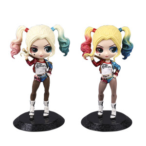 好棒球棍小丑女手办周边 udc x特遣队 q版哈利奎因动漫小摆件