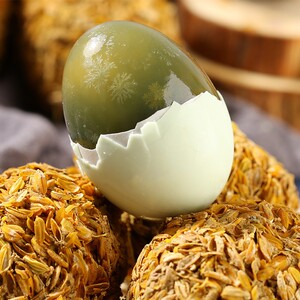 松花鸭皮蛋四川德阳黄许无铅优质黄心溏心松花变蛋15个包邮灰包蛋