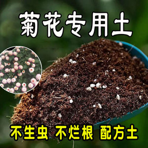 菊花专用营养土 菊花专用土 通用型盆栽花土种花养花种植土有机肥