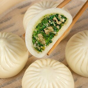 和善园包子荠菜肉包猪肉南京特产家庭包早餐面点