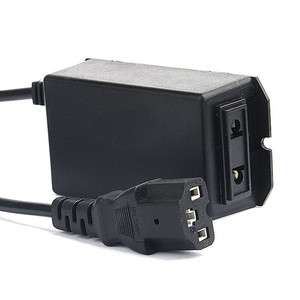 电瓶车电动车电源48v60v转220v转换器逆变器插座家用三轮车充黑色