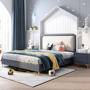 儿童床套装男孩