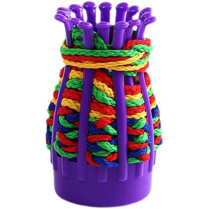 园3作6岁儿童手工diy编花篮材料包创k玩编织意具区域美劳-品