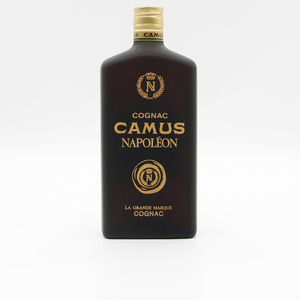 老酒80年代法国原瓶瓶装camus金花卡慕拿破仑青瓶干邑白兰地700ml
