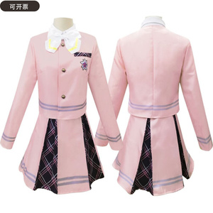 偶像活动晴丽高中制服外套裙子cos服真人成人动漫女装cosplay衣服