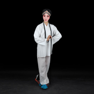 古装 戏曲服装打底水衣水裤 小衣小裤彩衣彩裤小生内衣裤白衣白裤
