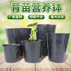 育苗杯装土神器塑料西瓜种籽营养杯花盆橡皮树园林草莓室内的便携