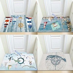 钢化玻璃地垫脚垫l地踏脚踏门垫家用欧式免洗客厅门口入户门