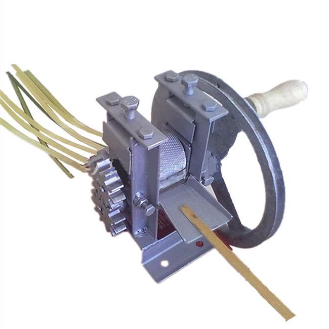 竹艺机子手摇破篾机启篾机开片机家用破竹机竹篾摇篾加工机械