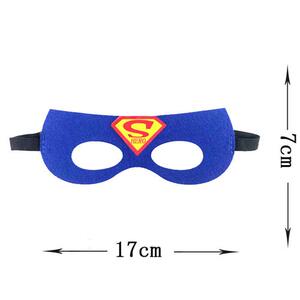 万圣节儿童节表演玩具超级英雄超人绿巨人忍者神龟雷神眼罩面罩具