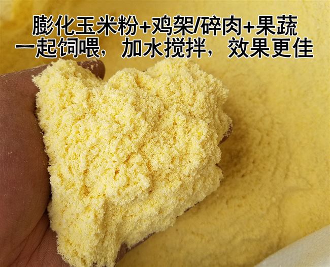 饲料狗场玉米粉膨化狗玉米面狗食狗粮喂狗狗钓鱼饵粘粉40斤70斤