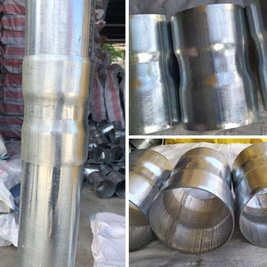 dn 48 60 76 89 114 140 165 2l19镀锌钢管套筒接头sc穿线管套接