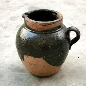 老式陶土手工砂锅老砂罐煲汤瓦罐煨汤g小瓦罐家用熬药煮茶罐炖肉