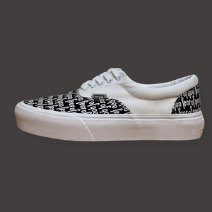 增高厚底鞋fog半印鞋子女美式潮流低帮板鞋高街复古字母印花男款