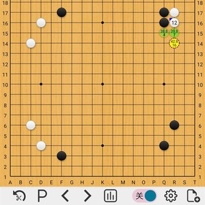 新款阿q围棋专业j版卡塔狗katago手机ai软件复盘分析人机对弈鹰眼