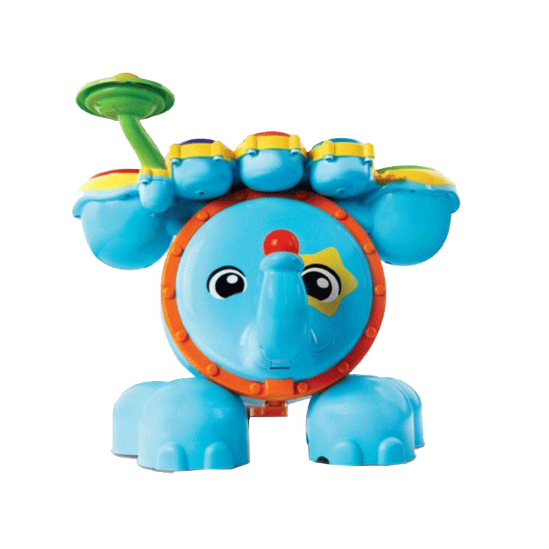 vtech伟易达大象鼓儿童声光多功能架子鼓打击乐器音乐益智玩具礼