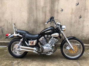 二手进口yamaha雅马哈悍妇v缸400天王巡航太子竞速之星复古摩托车