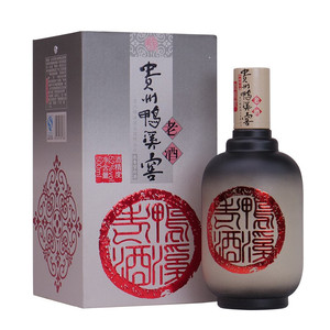 2011-2012年产 贵州鸭溪窖老酒 52度浓香型粮食白酒500ml