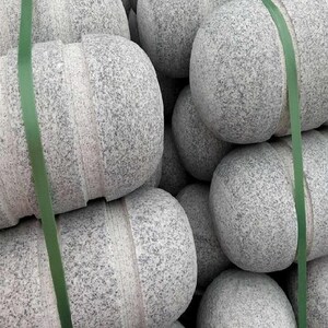 i隔离桩大理石j防撞挡车球形石子马路广场石材石墩庭院小区学校人