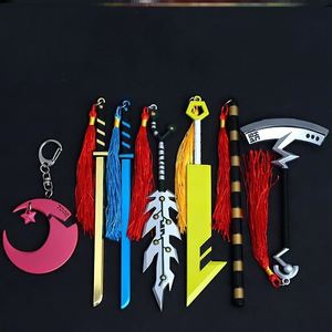 雷狮之锤子 祖玛大风羽蛇 星月刃裂斩烈斩合金武器模型钥匙扣挂件