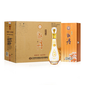 双沟 金牡丹 精装版 42度 绵柔浓香型粮食白酒 双沟大曲商务用酒