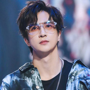 薛之谦同款眼镜男女大脸显脸小不规则有度数斯文潮无框近视眼镜架