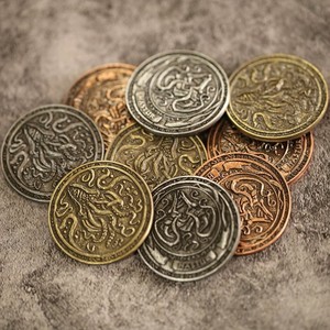 克苏鲁硬币克苏鲁旧印克苏鲁的呼唤饰品旧日支配者摆件克苏鲁神话