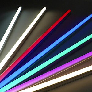 h灯管 三d基色平四针脚荧光节能灯管双管吸顶灯管 h型24w36w40w0人