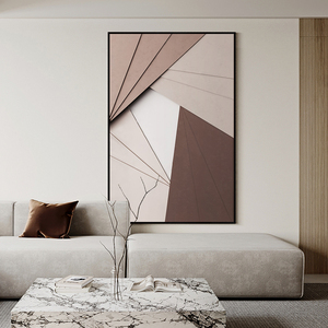 意式极简3d立体玄关装饰画客厅沙发背景墙挂画现代轻奢侘寂风壁画