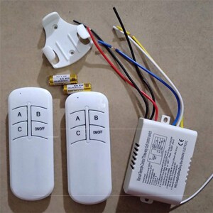 新数码智双器遥吊分段开关控制器智能能居一路吸顶灯控控家灯.