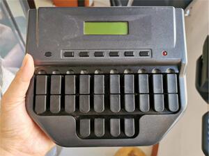 保修一年二手三代亚伟速录机 速记 中文速录机打字机包教包会