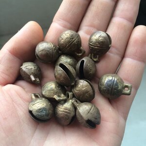 亮铺古董古玩杂项老铜铃铛 小号铃铛 旧货老物件 实物拍照